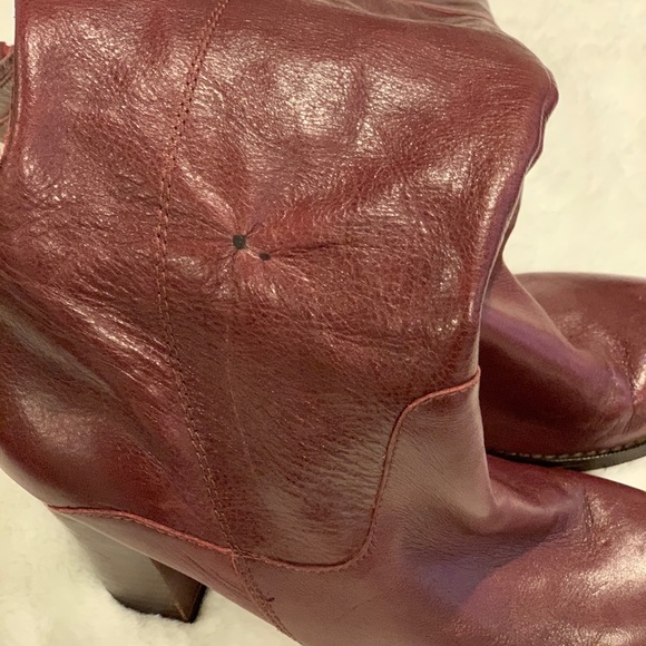 Audrey Brooke Leather Boots Size 9.5 - Picture 3 of 7